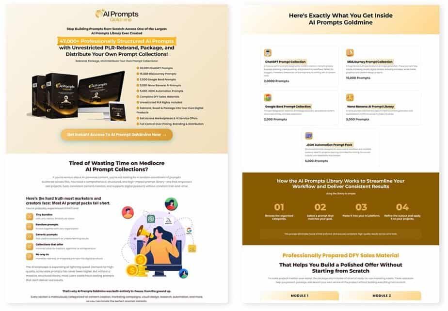 AI Prompts Goldmine Module 3
