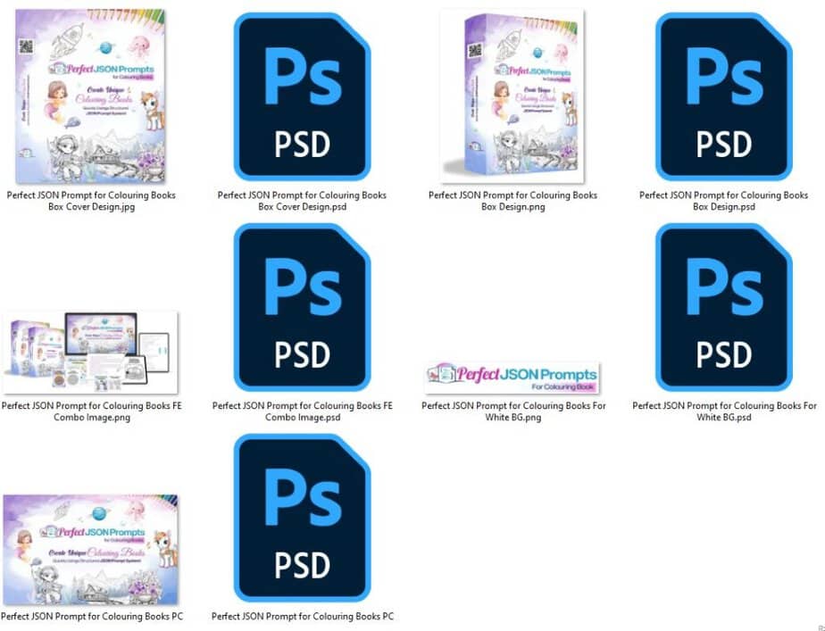 Perfect JSON Prompts HD Graphics