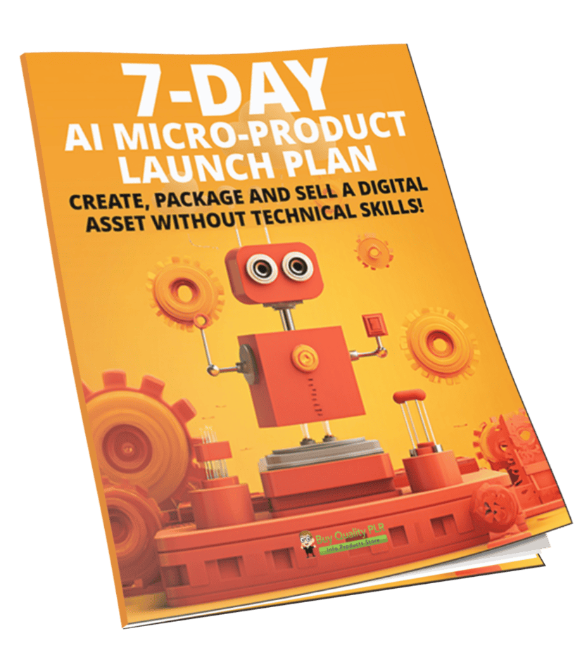 7 Day AI Micro Product Launch Plan PLR Lead Magnet Kit