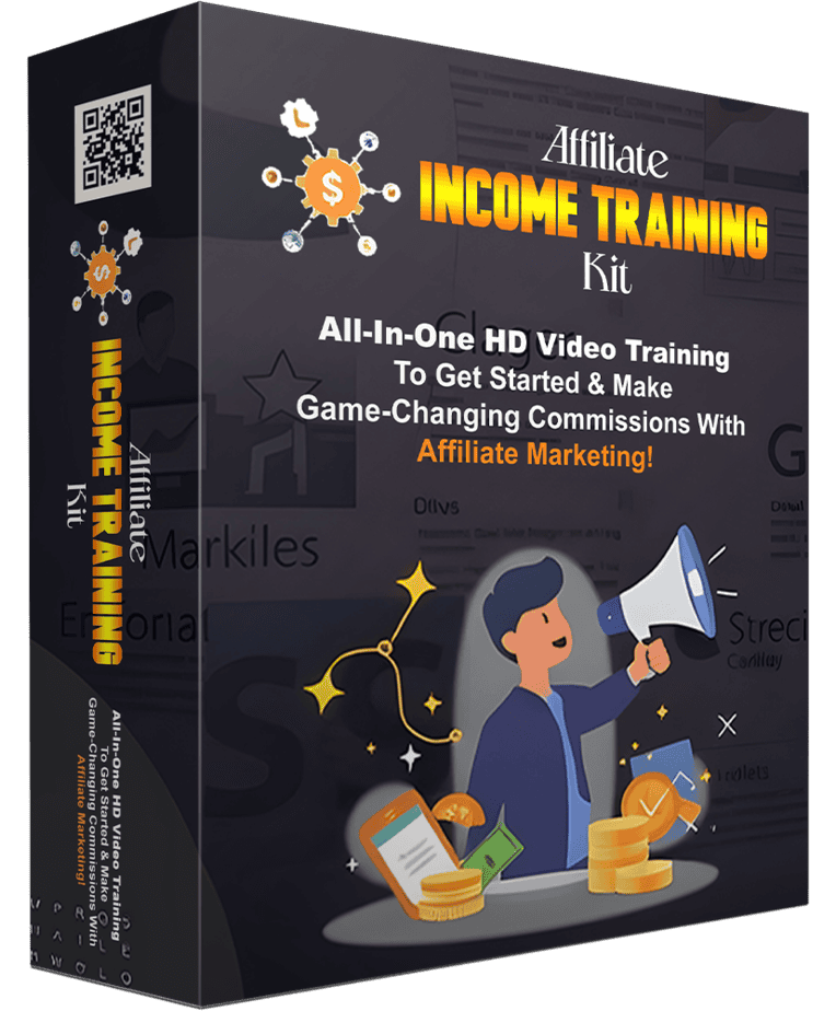 Affiliate Income Training Kit Interface