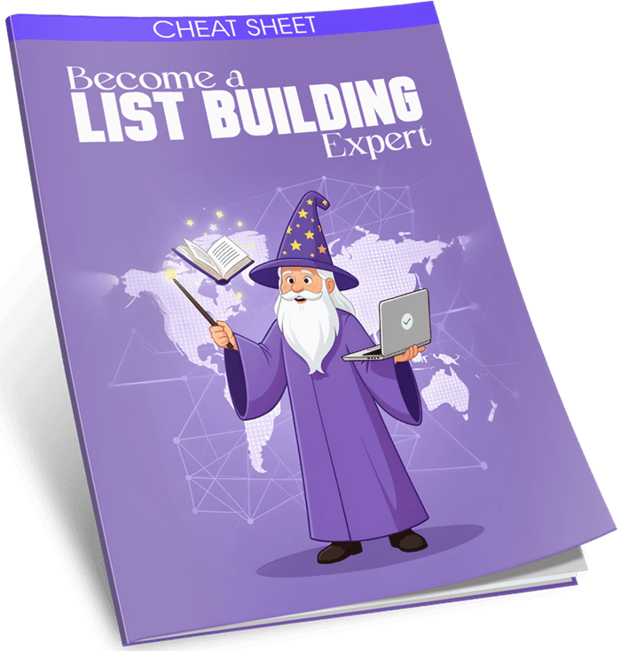 Become A List Building Expert Cheat Sheet