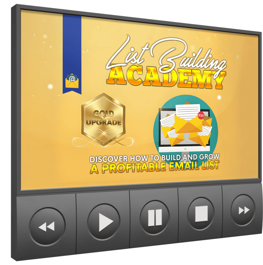 List Building Academy video