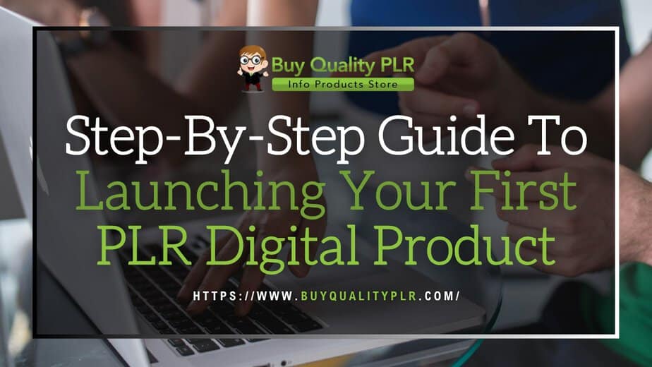Step By Step Guide To Launching Your First PLR Digital Product