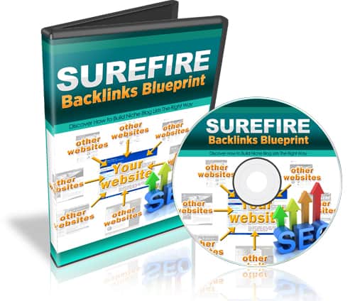 Surefire Backlinks Blueprint Videos with PLR