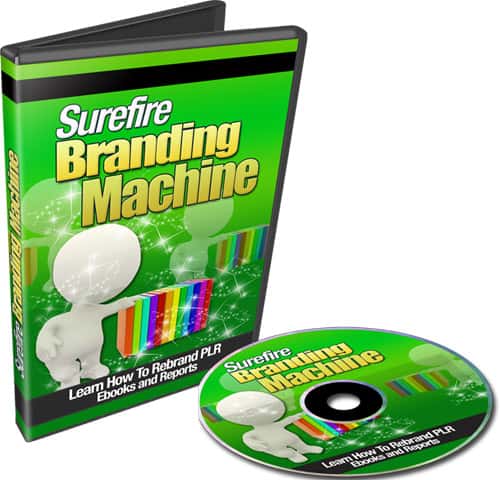 Surefire Branding Machine PLR Videos