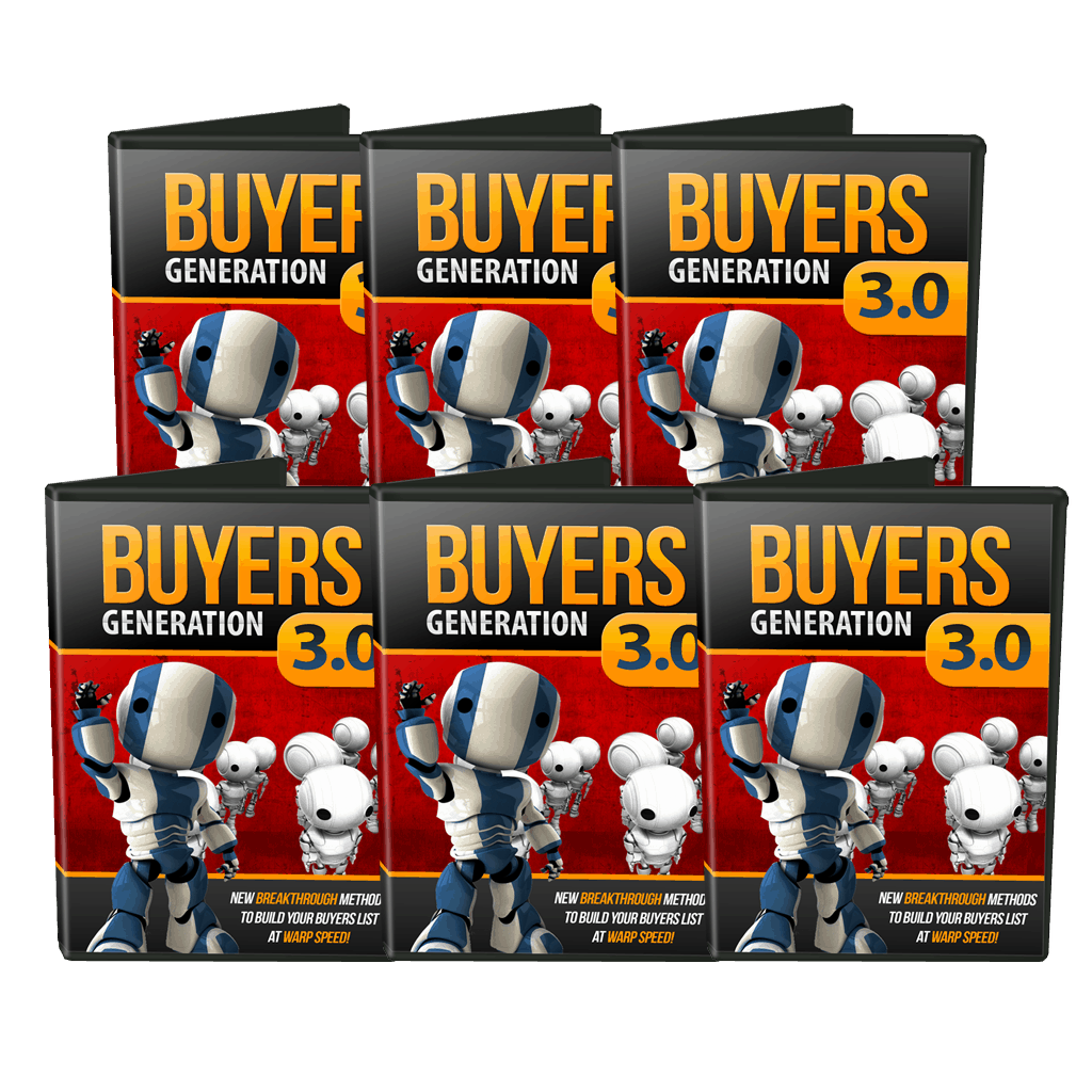 Buyers Generation 3.0 Video Series with MRR Rights buyqualityplr.com