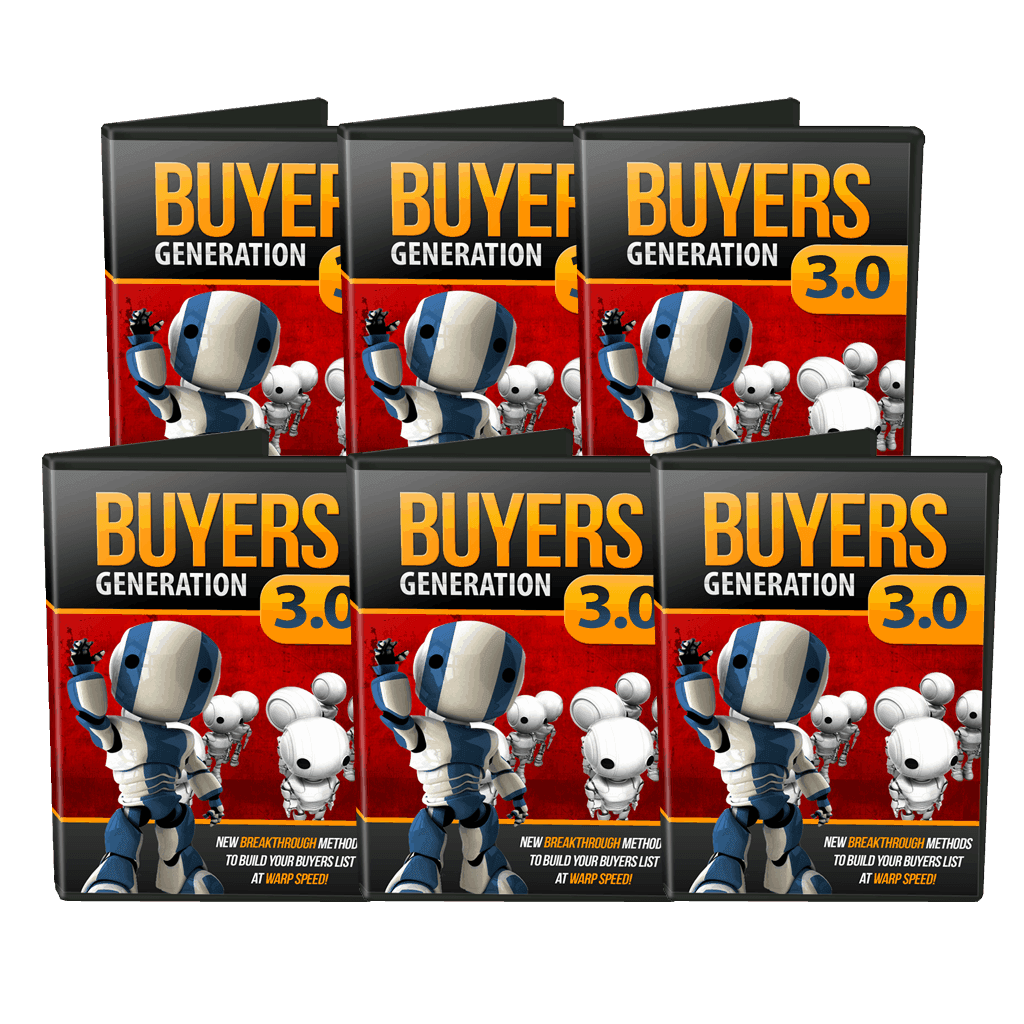 Buyers Generation 3.0 Video Series with MRR Rights buyqualityplr.com