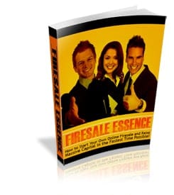 Firesale Essence eBook With PLR