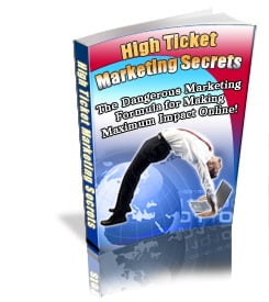 High Ticket Marketing Secrets With PLR