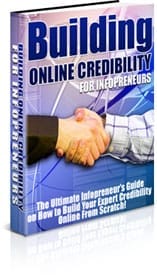 Building Online Credibility with Master Resell Rights