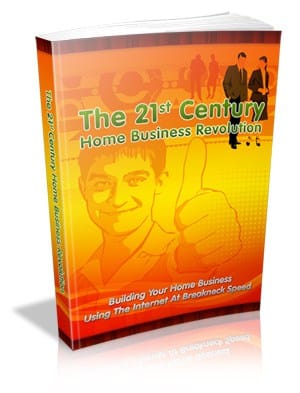 Home Business Revolution Master resell rights eBook