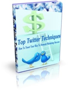 Top Twitter Techniques Master resell rights eBook