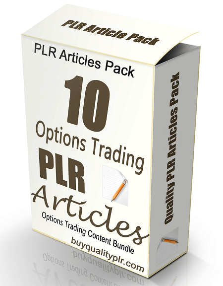 10 High Quality Options Trading PLR Articles