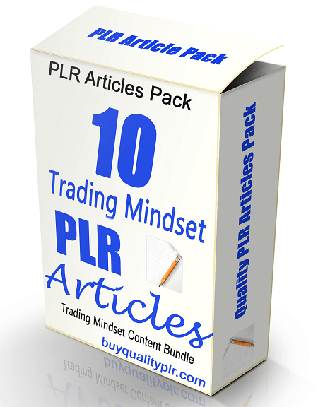 10 High Quality Trading Mindset PLR Articles