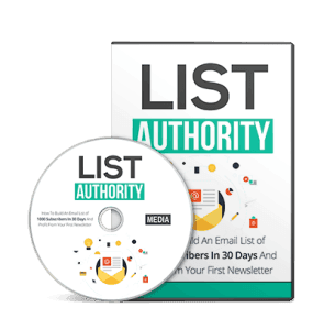 List Authority Video Series with Master Resell Rights