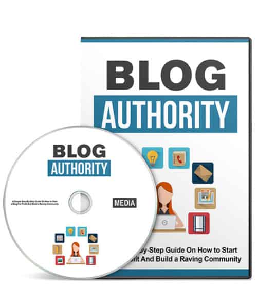 Blog Authority Video Series with Master Resell Rights