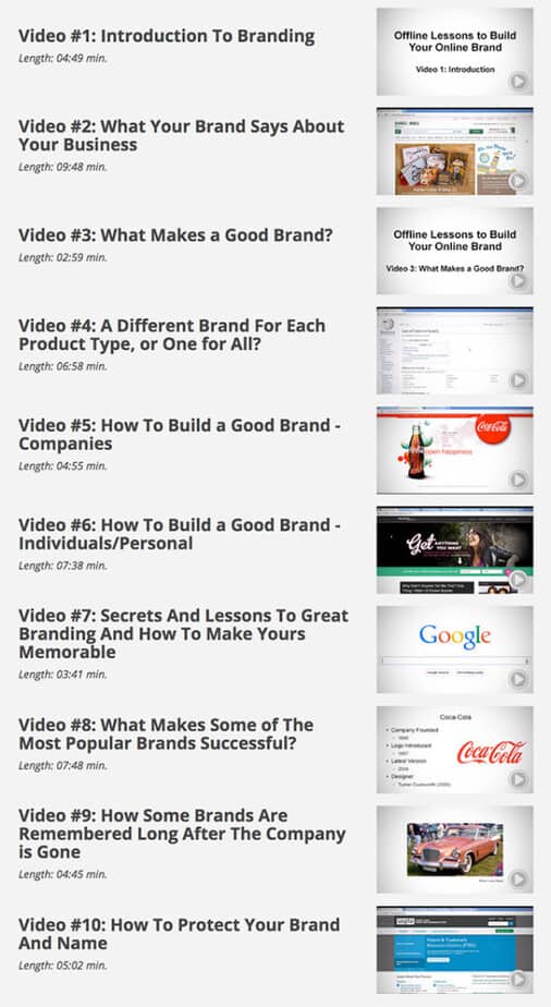 Brand Authority videos