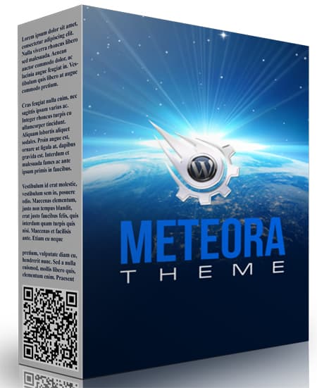 Meteora WordPress Theme with Master Resell Rights