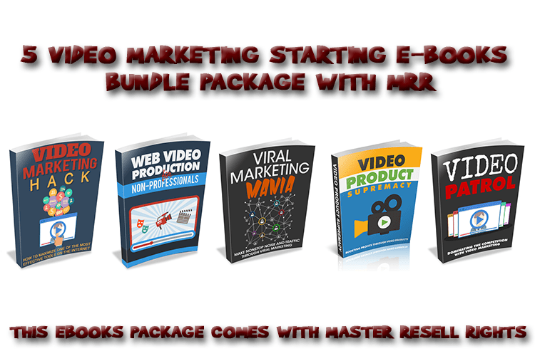 5 VideoE-Books Bundle Package With MRR