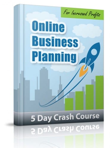 Online Business Planning PLR Email Crash Course