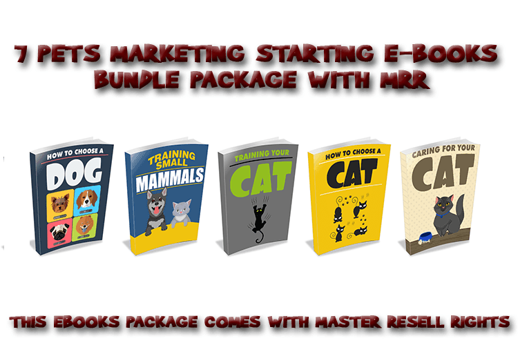 Pets Ebooks Bundle 1 MRR