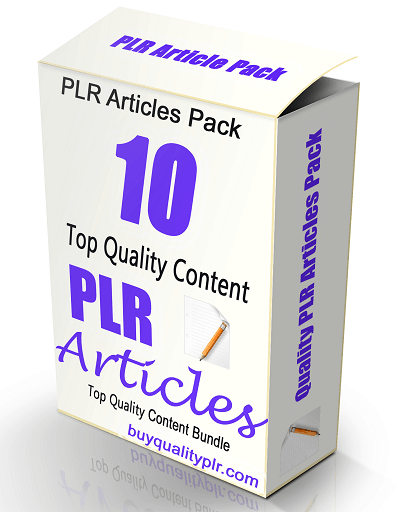 10 Top Quality Content PLR Articles