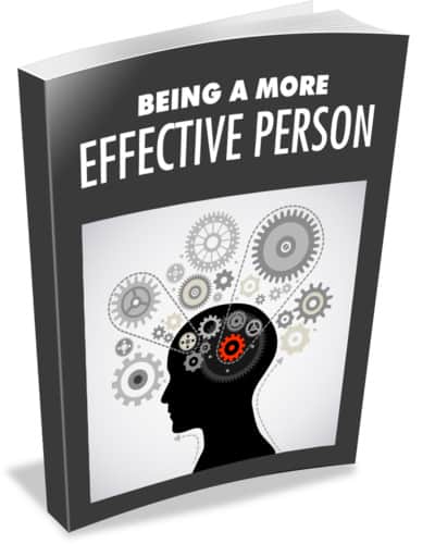 Being A More Effective Person