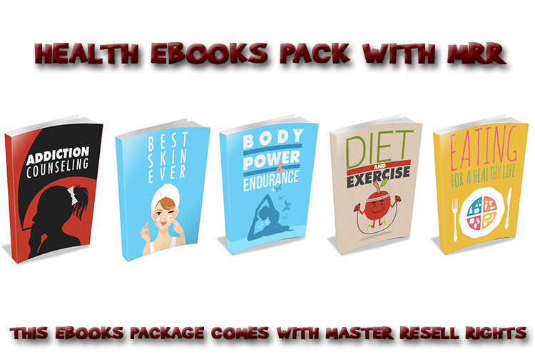 Health Ebooks Pack With MRR