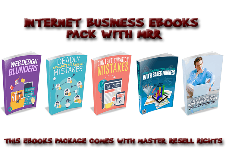 Internet Business Ebooks Pack With Master Resell Rights