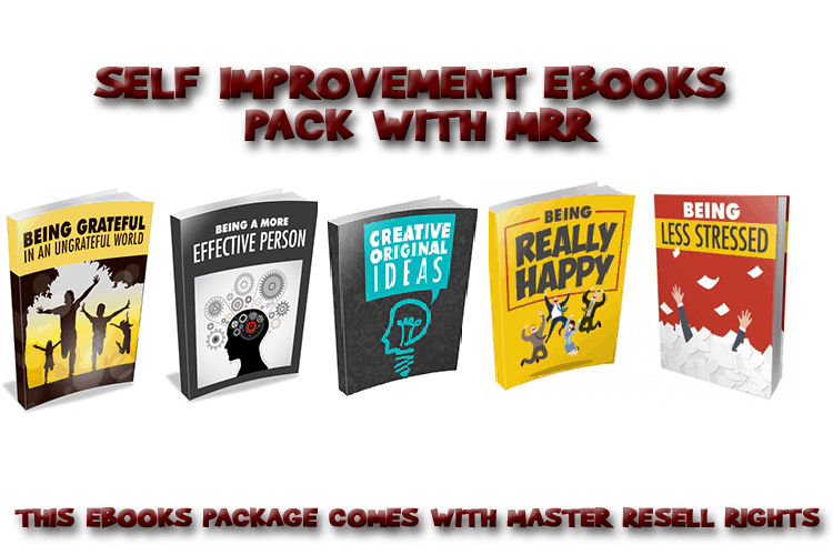 Self Improvement Ebooks Pack MRR