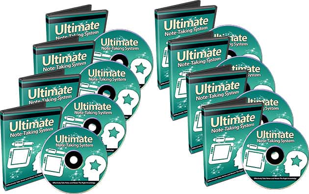 Ultimate Note Taking System PLR Videos