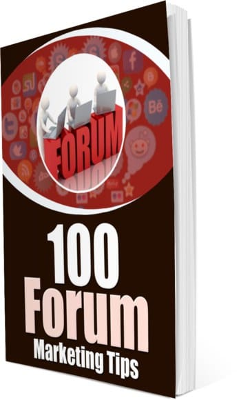 100 Forum Marketing Tips