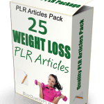 25 Weight Loss PLR Articles