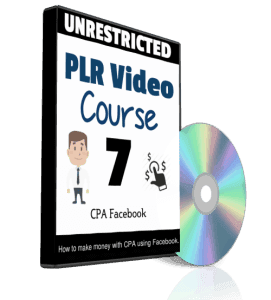 CPA Facebook Unrestricted PLR Video Course