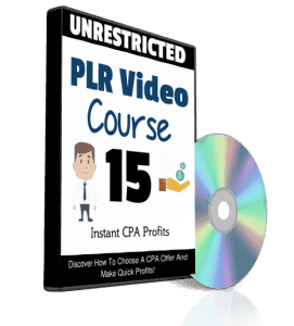 Instant CPA Profits Unrestricted PLR Videos