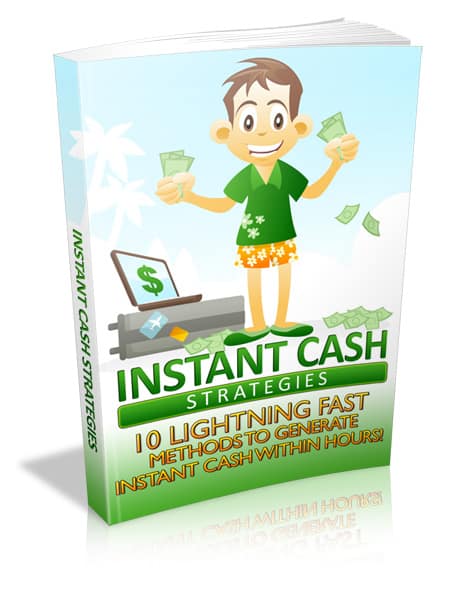 Instant Cash Strategies PLR Ebook