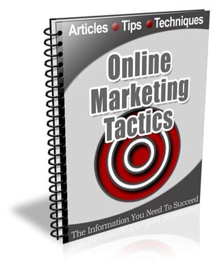 Internet Marketing Tactics PLR Newsletter eCourse