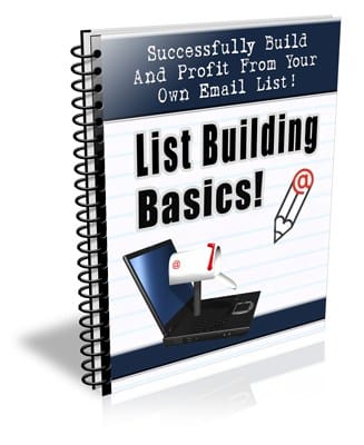 List Building PLR Newsletter eCourse