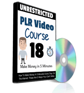 Make Money in 5 Minutes Unrestricted PLR Videos