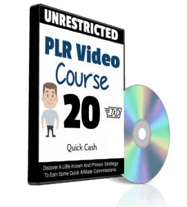 Quick Cash Unrestricted PLR Videos
