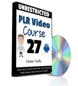 Twitter Traffic PLR Videos