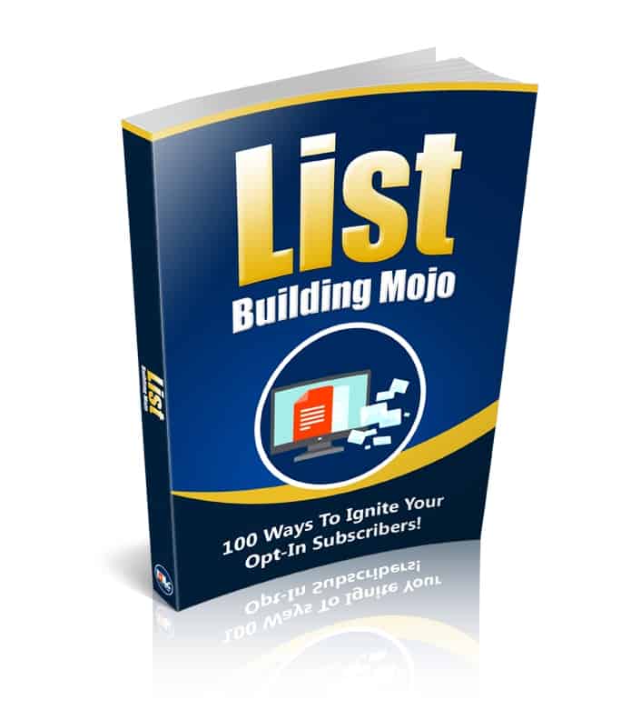 List Building Mojo PLR Ebook