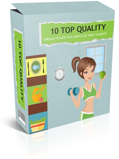 10 Top Quality Spring Fitness PLR Articles and Tweets