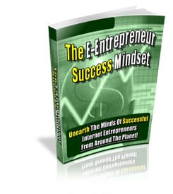 The E-Entrepreneur Success Mindset PLR eBook