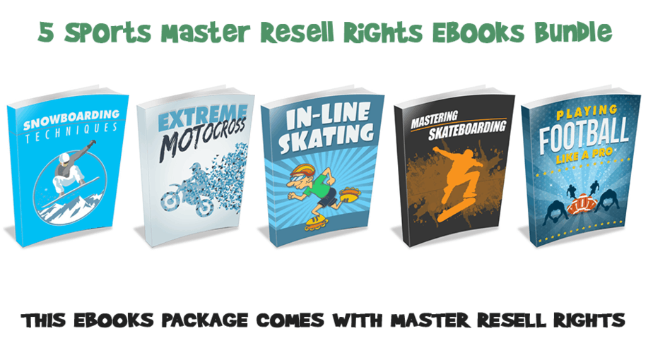 Sports Master Resell Rights Ebooks Bundle