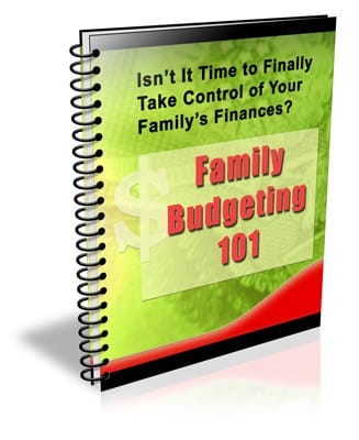 Family Budgeting PLR Newsletter eCourse