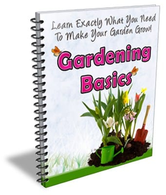 Gardening Basics PLR Newsletter eCourse