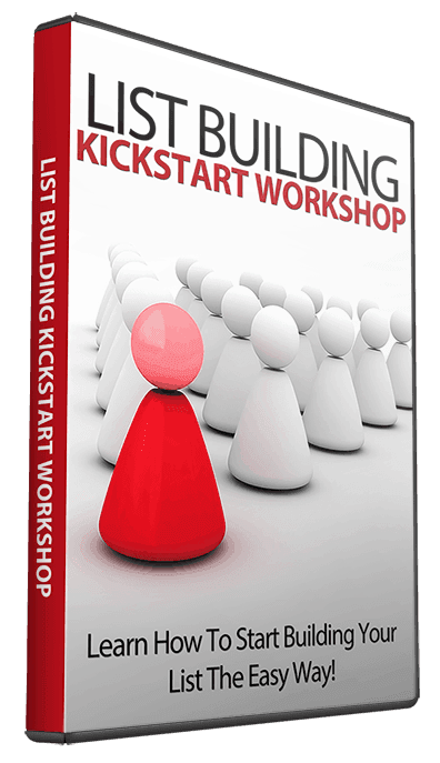 List Building Kickstart Coaching Workshop Resell Rights Videos