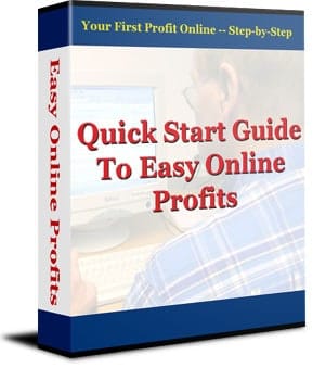 Quick Start Guide to Easy Online Profits PLR eBook