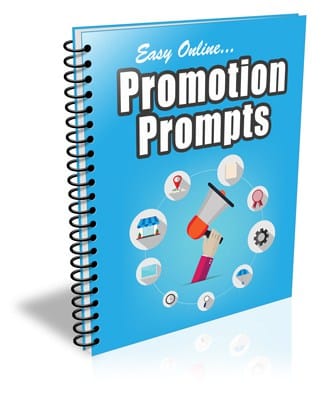 Easy Online Promotion Prompts PLR Newsletter eCourse